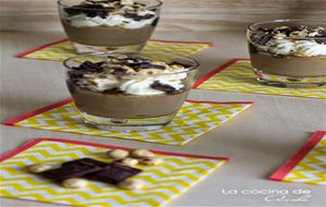 Pudding De Café, Chocolate Y Avellanas
