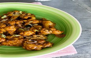 Gobi Manchurian - Coliflor Con Salsa Especiada
