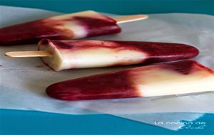 Polos De Cereza Y Yogurt
