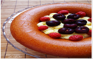 Savarin Con Crema, Frambuesas Y Cerezas - Whole Kitchen (junio)
