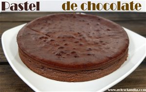 Pastel de queso y chocolate fácil