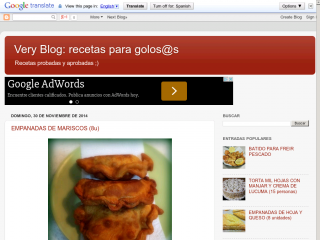 Very Blog: Recetas Para Golos@s