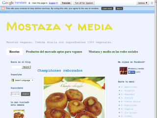 Mostaza Y Media - Recetas Veganas