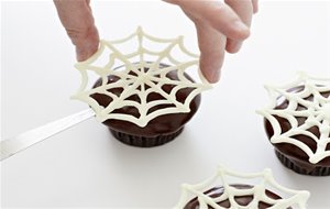 Cupcakes Telaraña 
