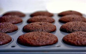 Mis Riquísimos Cupcakes De Chocolate...receta
