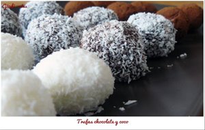 Trufas Chocolate Y Coco
