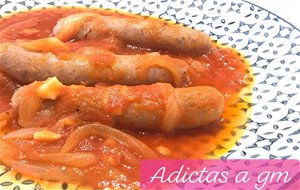 Salchichas Con Tomate
