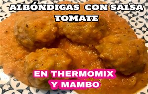 Albóndigas Con Salsa De Tomate
