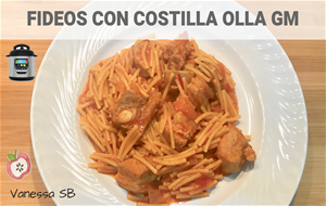 Fideos Con Costilla En Olla Gm
