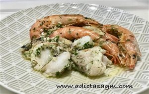 Cazuelita De Pescado Y Marisco
