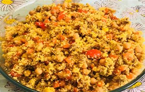 Cous Cous Con Verduras Y Garbanzos (thermomix)
