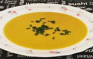 Crema De Calabaza Con Curry (thermomix)
