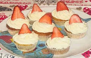 Cupcakes De Fresa
