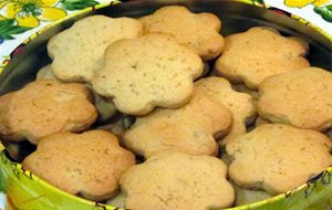 Galletas De Mantequilla Con  Nueces
