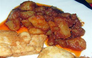 Patatas Al Ajillo
