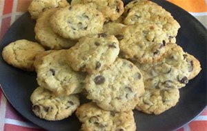 Cookies De Avena Y Chocolate
