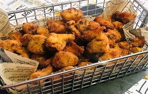Pollo Marinado Frito
