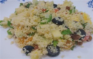 Cous Cous Con Frutas Y Hortalizas
