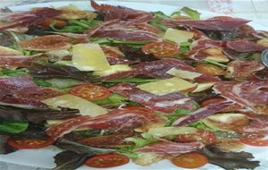 Ensalada De Higos Con Jamón
