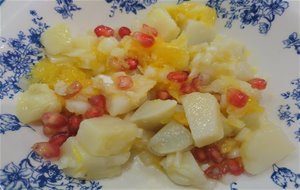 Ensalada Campera De Bacalao Y Naranja
