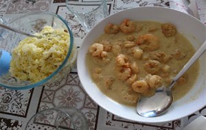 Korma De Gambas
