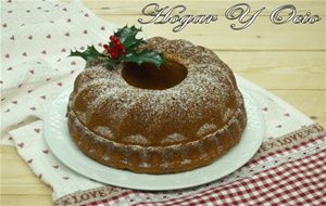 Bundt Cake De Turrón Blando
