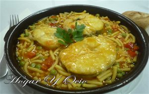 Cazuela De Merluza Con Fideo
