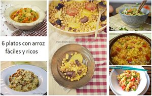 Seis Platos Con Arroz Fáciles Y Ricos
