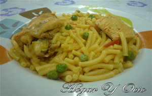 Guiso De Pollo Con Fideo
