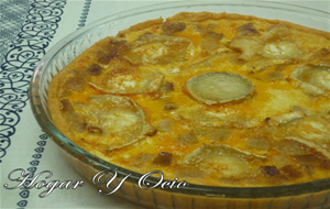 Quiche De Chistorra, Bacon Y Queso De Cabra
