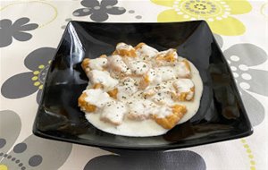 Ñoquis De Calabaza Con Salsa De Queso Azul
