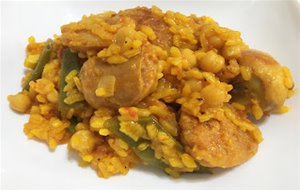 Arroz Con Garbanzos Y Butifarra
