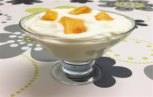 Crema De Queso Con Mazapán
