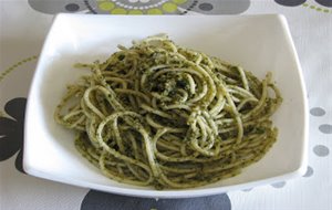 Espaguetis Al Pesto Sin Gluten
