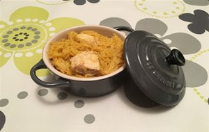 Fideos Encebollados Con Pollo Al Curry
