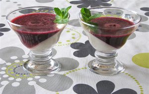 Panna Cotta De Picotas
