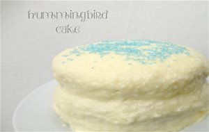 Hummingbird Cake (tarta Colibrí)
