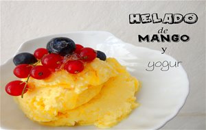 Helado De Mango Y Yogur
