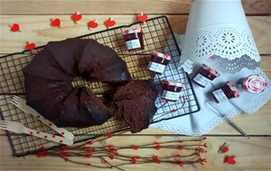 Bundt Cake De Chocolate Y Mermelada De Fresa En Crockpot
