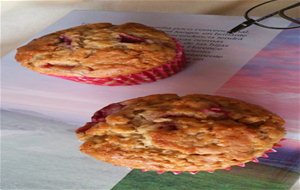 Muffins De Fresa Y Plátano
