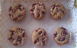 Muffins De Fresa 

