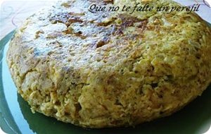 Tortilla De Patatas Y Brócolis
