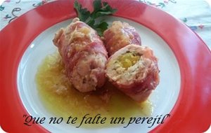 Pechugas De Pollo Rellenas De Naranja
