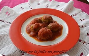 Coles De Bruselas En Salsa De Tomate
