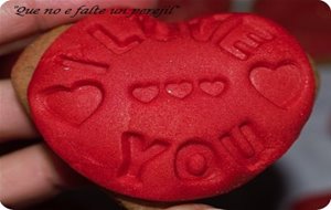 Galletas De Mantequilla Y Cacao Con Corazón ( Microondas )
