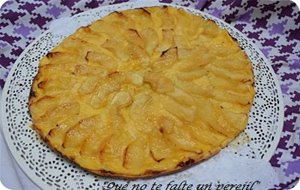 Hojaldre Con Crema Pastelera Y Manzanas
