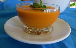 Gazpacho De Zanahorias Con Hierbabuena
