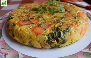 En Buena Onda: Tortilla De Patatas Y Zanahorias
