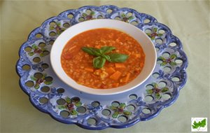 Arroz Con Boniato Y Albahaca
