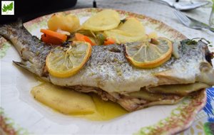 Truchas Al Horno Con Manzanas 
